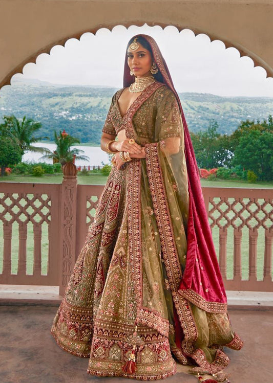 Autumn Allure  Lehenga set