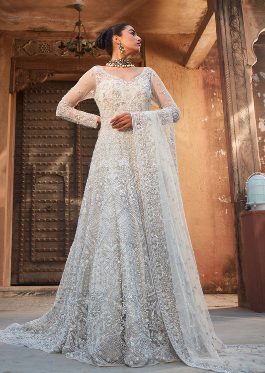 White Gharar Kurta Set