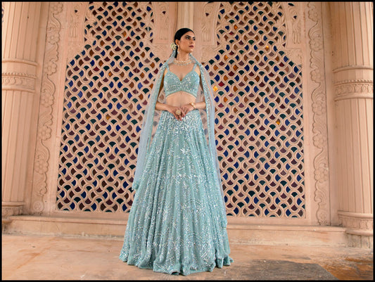 Pastel Paradise Lehenga set
