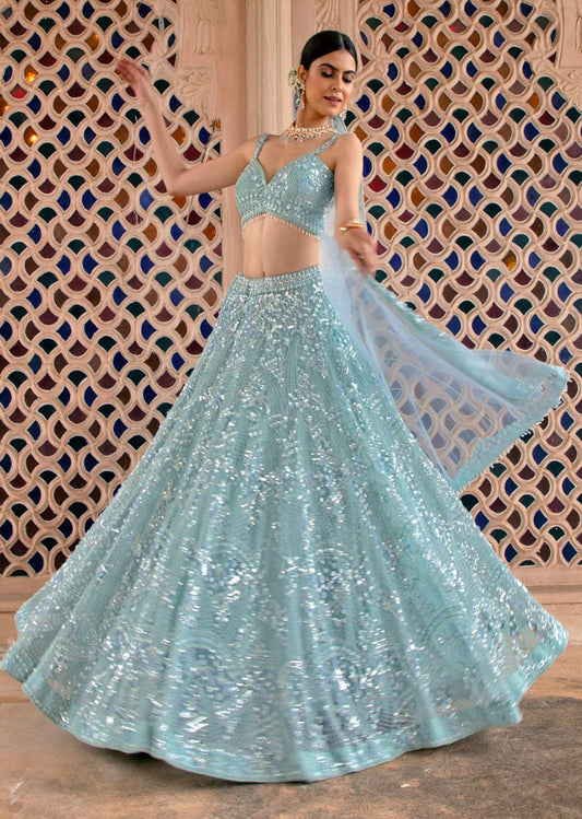 Pastel Paradise Lehenga set