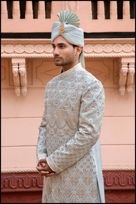 Onyx Opulence Sherwani set