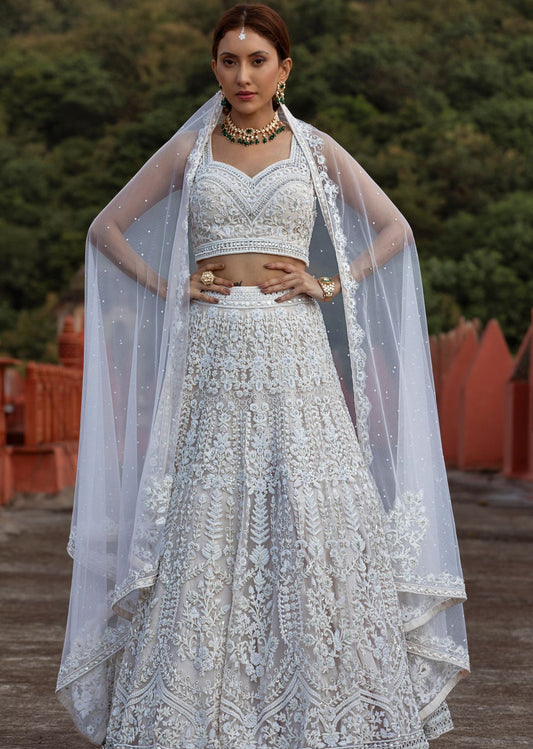 Frosted Finesse Lehenga set