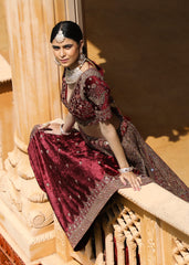 Saffron Serenade Lehenga set