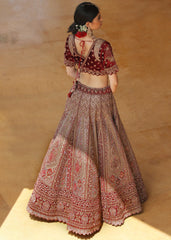 Saffron Serenade Lehenga set