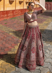 Ruby Ember  Lehenga set