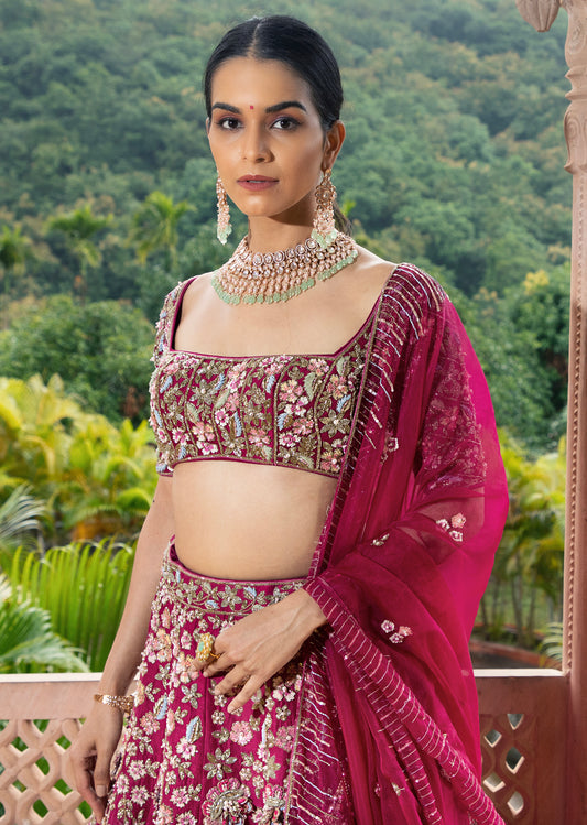 Cherry Blossom  Lehenga set