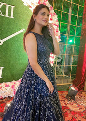 Poonam Preet Bhatia - Navy Blue Starburst Gown