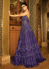 Mansi Srivastava - Purple Crystal Gown