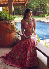 Sonya - Crimson Bagh Lehenga Set
