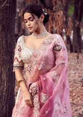 Sonya - Ivory Mor Bagh Lehenga Set