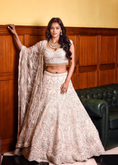 Ivory Renaissance Lehenga Set