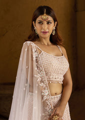 Baby Pink Lehenga Choli Set
