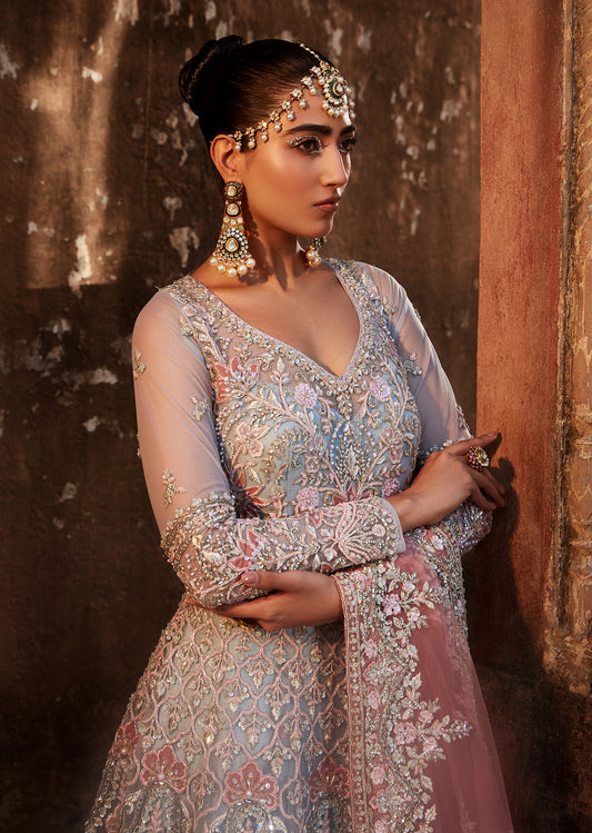 Light Blue Pakistani Suit