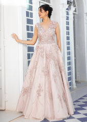 Peach Gown
