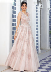 Peach Gown