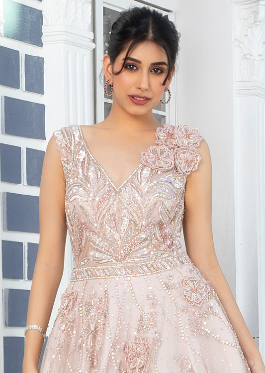 Peach Gown