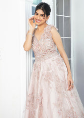 Peach Gown