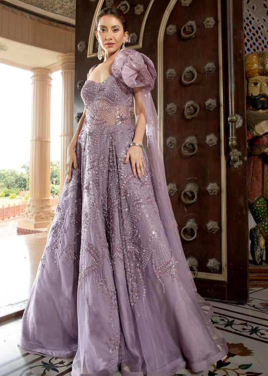 Amethyst Aura gown