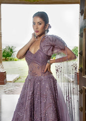 Amethyst Aura gown