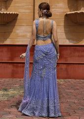Peacock Panache Saree