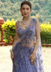 Peacock Panache Saree