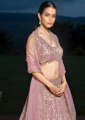 Opulent Orchid  Lehenga set