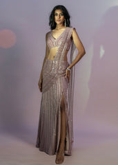 Crystal Work Saree