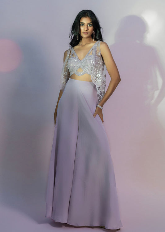 Lilac Palazzo Set