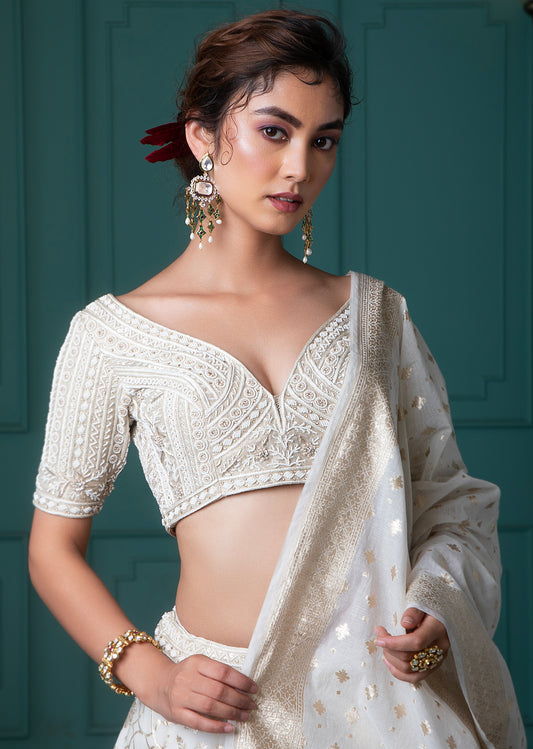 Gold Lehenga Set