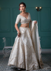 Gold Lehenga Set