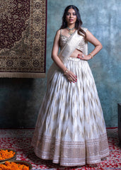 Off White Lehenga
