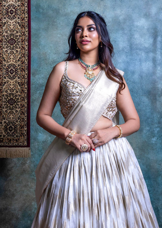 Off White Lehenga