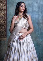 Off White Lehenga