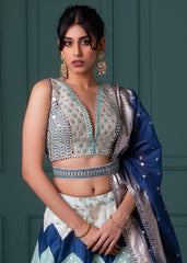 Blue Lehenga Set
