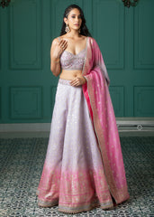 Lavender Lehenga Set