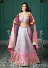 Lavender Lehenga Set