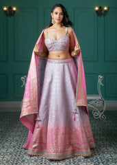 Lavender Lehenga Set