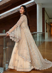 Blush Cream Trail Anarkali Lehenga Set