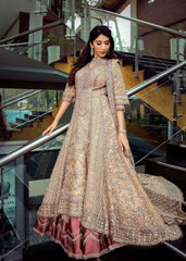 Sunset Dusk Anarkali Lehenga Set