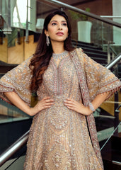 Sunset Dusk Anarkali Lehenga Set