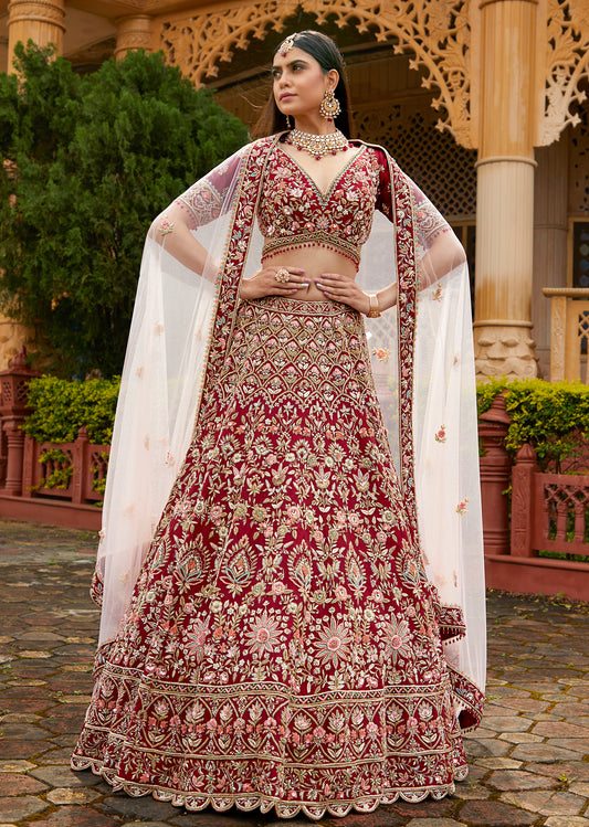 Rosette Romance  Lehenga set