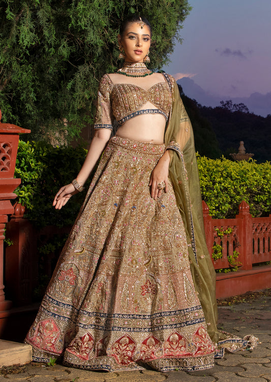 Mystic Meadow  Lehenga set