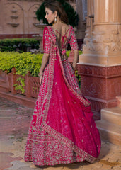 Pink Rose Regal  Lehenga set