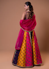 Riwaayat Mirror Embroidered Lehenga