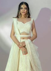 Pearl White Lehenga