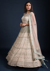 Pastel Sky Lehenga Set