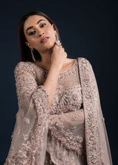 Amethyst Mughal Anarkali Lehenga Set