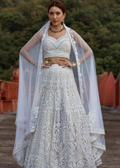 Frosted Finesse  Lehenga set