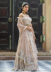 Princess Peach Off Shoulder Lehenga Set