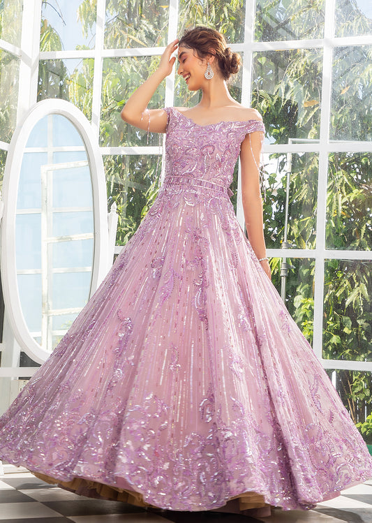 Mauve Gown